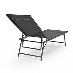 Acheter IDMARKET Transats KAILUA - Gris anthracite