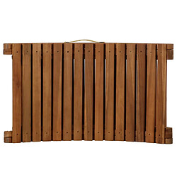 Helloshop26 Transat bois acacia - Crème pas cher
