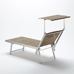 Acheter Beach and garden design Bain de soleil Santorini - Gris