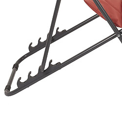 The home deco factory transat pliant - Terracotta pas cher