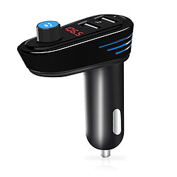 Wewoo Transmetteur FM Auto Noir Bluetooth