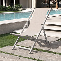 Beach And Garden Design Beach & Garden Chaise Longue Riccione Gold