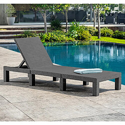 Keter Chaise longue Daytona - Graphite