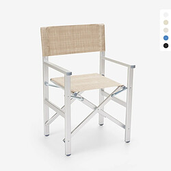 Beach And Garden Design Chaise de Plage Regista Gold - Beige