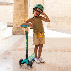 Trotinette enfant Maxi Micro Deluxe - Bleu Pétrole LED