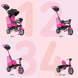 Smart Trike SmarTrike Swing DLX 4 en 1 - Rose