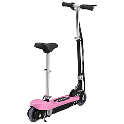 Helloshop26 Trottinette électrique avec siège 120W - Rose
