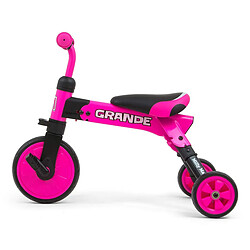 Milly Mally Ride On Vélo 2en1 Grande - Rose