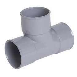 NICOLL Té PVC femelle 87°30