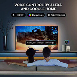 Ruban LED néon RGB connecté pour intérieur - 5 m