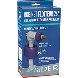 SIDER Robinet flotteur silencieux contre pression