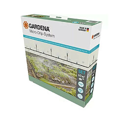 Kit Micro-Drip Gardena - 60 m² Système d'irrigation prêt à l'emploi - Pour plantes et fleurs - 60 m²