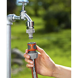 Gardena Conector Manguera 19mm 3/4" - Gris/Orange