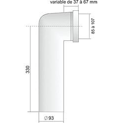 Avis Regiplast Pipe Coudée Ø 93