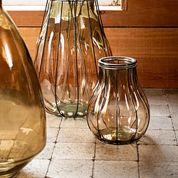 Paris Prix - Vase Fusion 30 cm Taupe