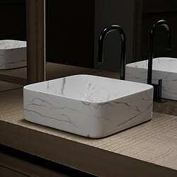 Aurlane Vasque White Marble