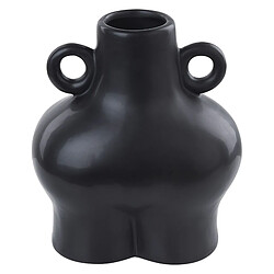 Beliani - Vase NAFPLIO Noir 32 cm