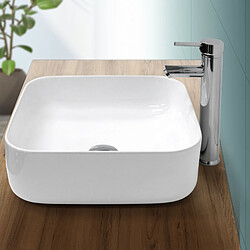 ECD Germany Lavabo carré - Blanc