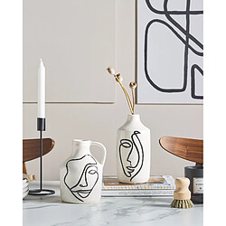 Beliani - Vase AGRINION 19 cm Blanc