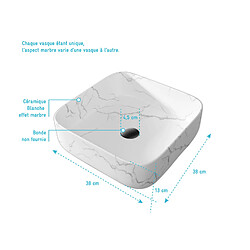 Acheter Aurlane Vasque White Marble