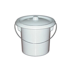 Ss Marque Seau Hygiénique Ivoire