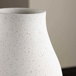 Acheter Venture Home Vase en Grès Rellis Blanc Noir
