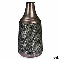 Gift Decor - Vase en métal 44 cm - Argenté