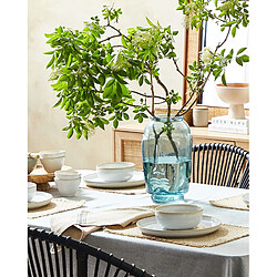 Beliani - Vase SAMBAR bleu 31 cm