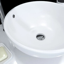 Aurlane Vasque ronde en céramique