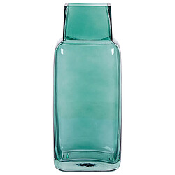 Beliani - Vase à Fleurs MERBAKA Vert Verre 26cm
