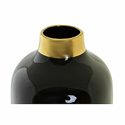 DKD Home Decor Vase Doré Bicolore
