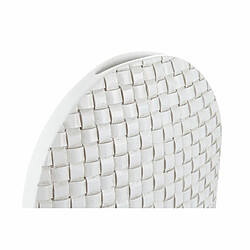 DKD Home Decor Vase Blanc Résine Moderne