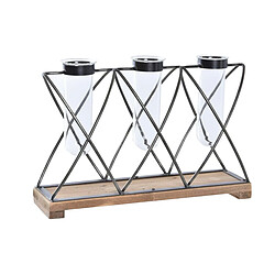 DKD Home Decor Vase - Noir Métal