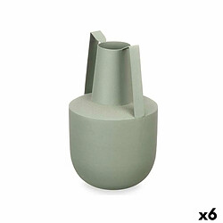 Gift Decor Vase Avec Poignées Vert Acier