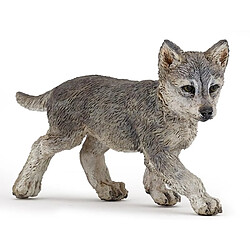 PAPO Bébé loup figurine pas cher