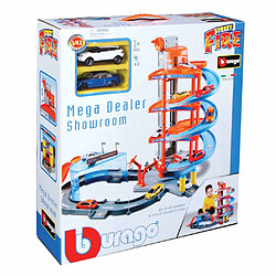 Bburago Rue Feu 2x Garage avec Voitures