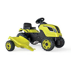 SMOBY Tracteur Farmer XL + Remorque
