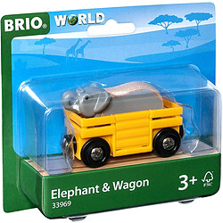 Brio 33969 Wagon et Éléphant