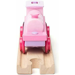 BIGJIGS TOYS Puissante locomotive rose