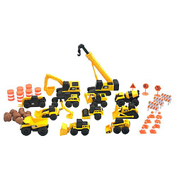 CAT Little Machine Mega Set - 40 véhicules et accessoires