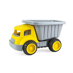 Hape Mon gros camion benne en plastique Camion de chantier - Fonction basculement - Jouet robuste