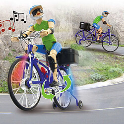 Jamara Vélo Jouet avec Son Violet Vélo jouet - Mouvement réaliste - Équipé de lumière LED et son - Pour intérieur et extérieur