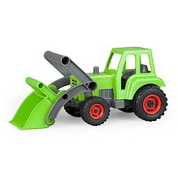 Tracteur Vert avec pelle pour enfant Lena EcoActives 4213 Tracteur EcoActives avec pelle - Vert/Gris - Matériau écologique - Pour enfants