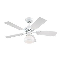 WESTINGHOUSE Ventilateur Princesse Radiance II - 90 cm - Blanc