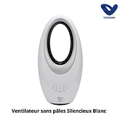 Voltman Ventilateur Colonne Blanc