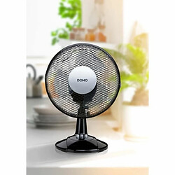 Avis Ventilateur de table 30w 23cm 2 vitesses noir - DO8138 - DOMO