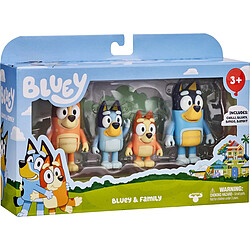 Acheter Moose Toys Bluey Pack 4 Figurines