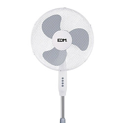 Avis EDM Ventilateur sur pied 45 W Gris