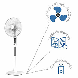 Ardes Tifón Ventilateur à lame - Blanc