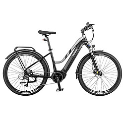 FAFREES FM8 Pro - Noir Vélo électrique 27,5" - Entraînement central 250W - Fourche hydrauliques - Shimano 9 vitesses